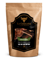 Cecina ahumada de corte grueso. Sabor original
